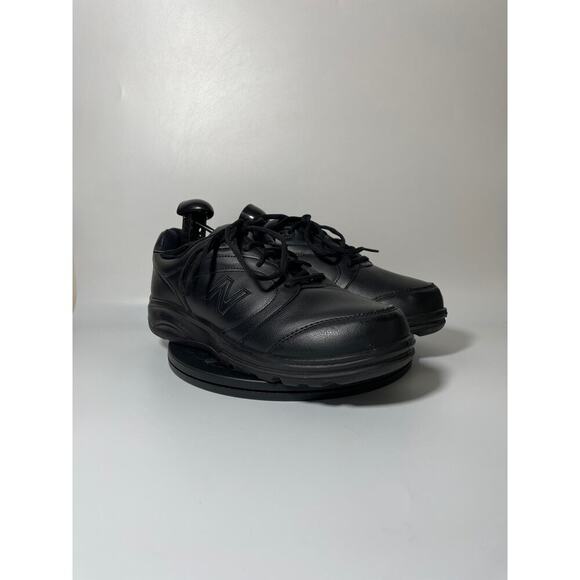 ***SOLD*** New Balance 674 Gym Walking Shoes Sneakers Size 12 Triple Black - Picture 3 of 6